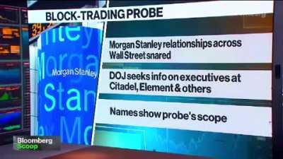 Morgan Stanley Relationships Across Wall Street Snared in Probe! 💎🙌 HEDGIES R FKD!