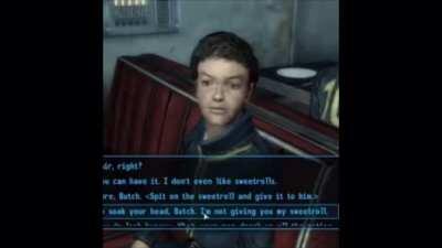 Gimme that sweetroll you got from old lady Palmer.