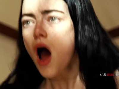 Emma Stone Nude Sex Scene From “POOR THINGS” in 4K
