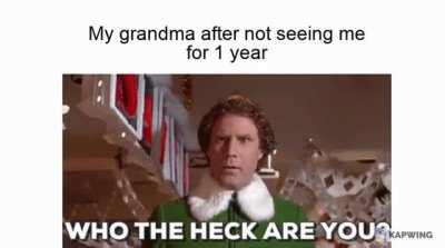 OMG, you've grown up so much!!!