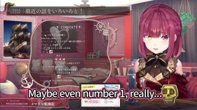 Gura is among the smaller hololive members