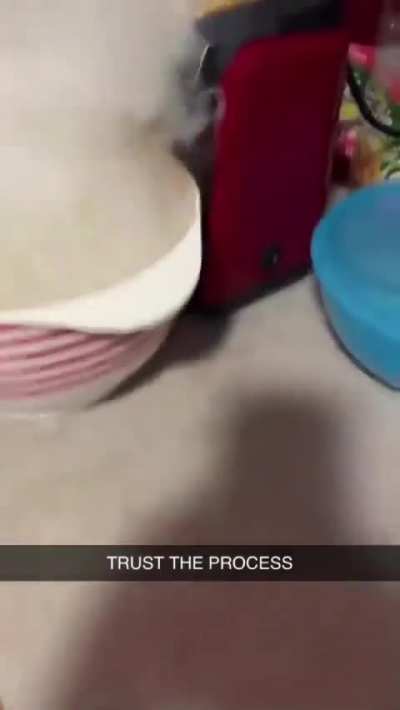 Trust the process, babe.