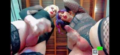 Double cum shot girlfriend