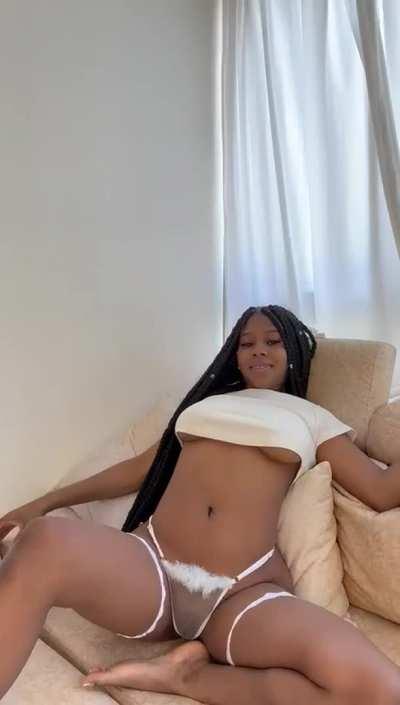 Would you cum in my mouth or my boobs