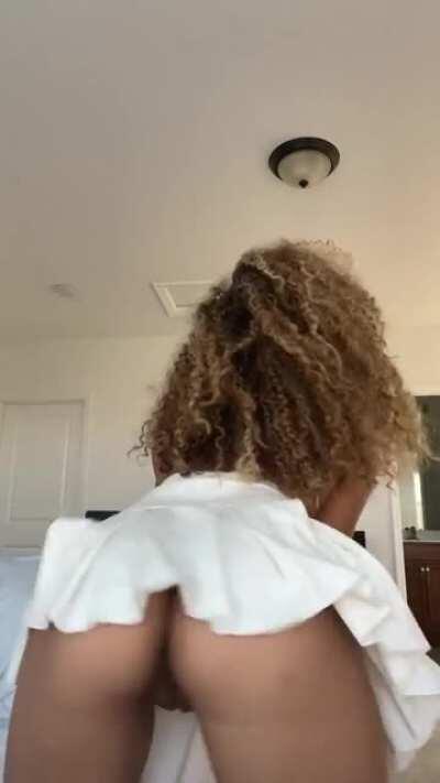 Do you like me in a mini skirt?