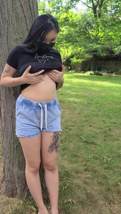 Would you mind if I just went topless?