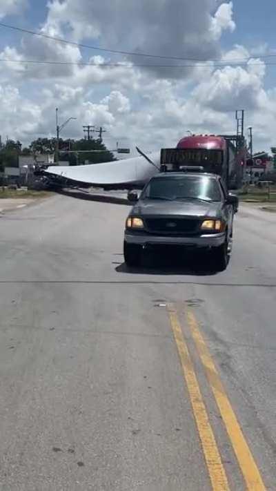 Couldn't quite make that turn