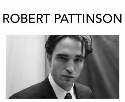 Robert Pattinson