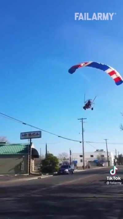 When your flight path is random