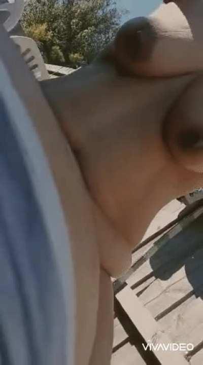 Under the Open Sky in our Backyard