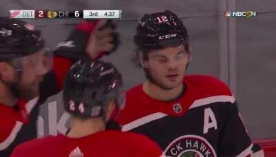 Thomas Greiss has had enough. 1 win in 14 GP.