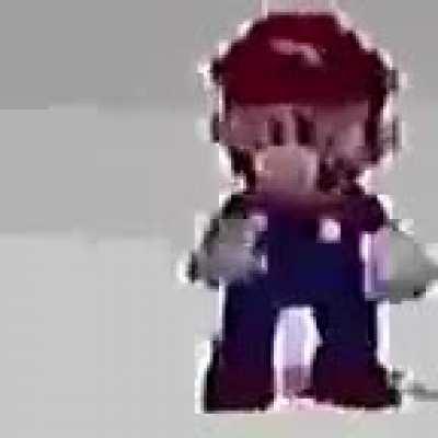 Blursed Mario Weezer dance