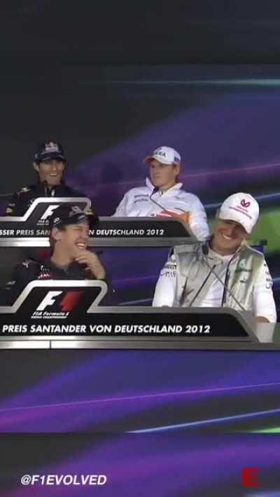 I miss Schumi and definitely going to miss Seb