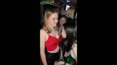 Watching your friends do some shots