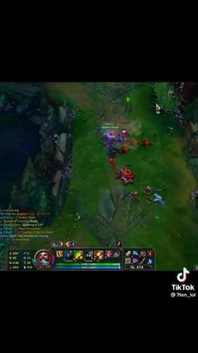 i may just be fucking blind but i can't see when he put the last barrel in the first clips