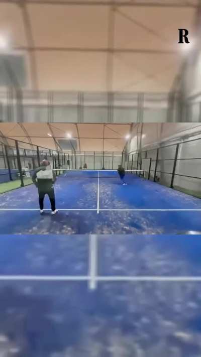 Sempre detto che il padel fa male