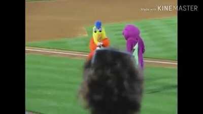 Do not mess with Barney