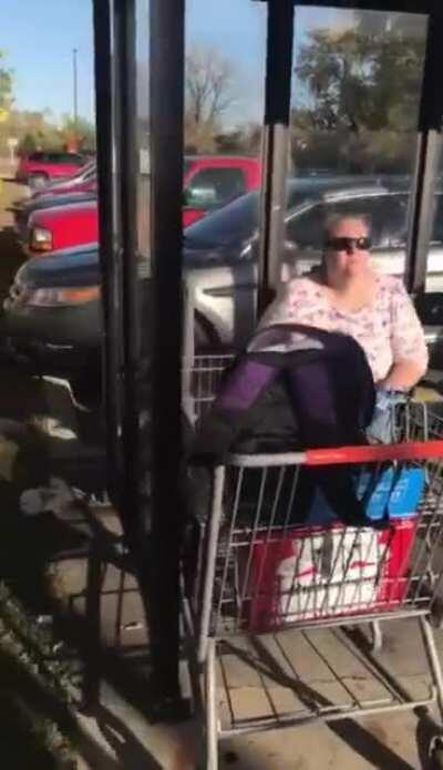 Angry karen gets mad about rap music and assaults stranger