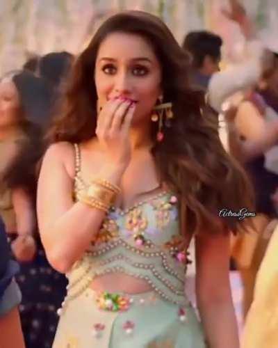 Shraddha Kapoor's baby girl expressions.