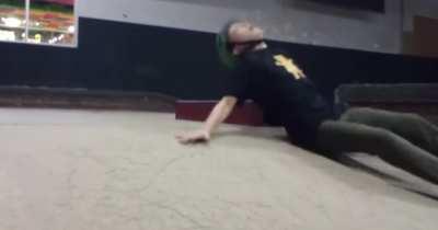 probably never skating again.