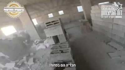 IDF Camera footage of urban warfare in Gaza