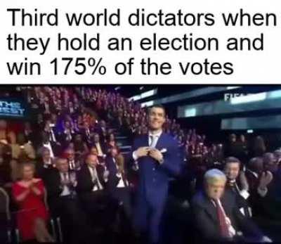 The free democratic republic of armed thugs at the voting polls