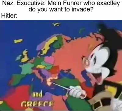 hitler is back at it again