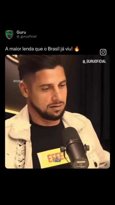 Tinha que colocar a foto dele no sub