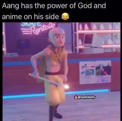 Aang is the ultimate protagonist