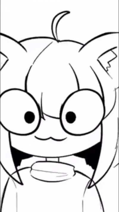 posting a Neco Arc meme every day: Day 54