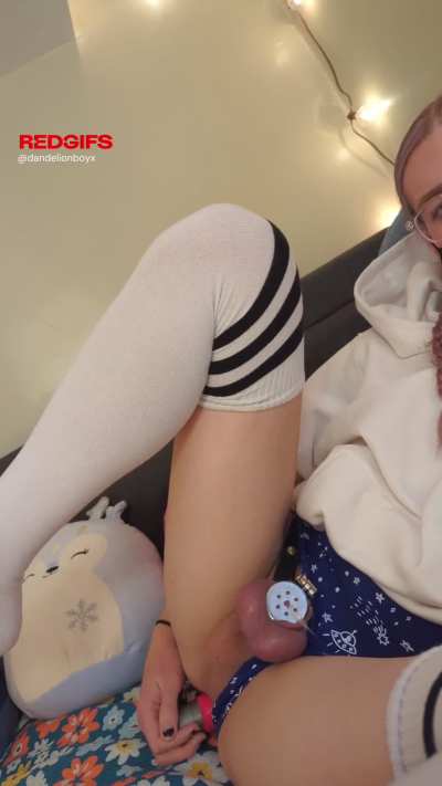 Guess I only cum like a girl now 💗