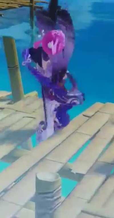 eula enjoying booba dance 😳