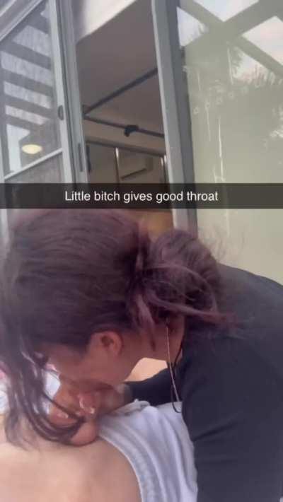 Brown slut fucks BWC bully