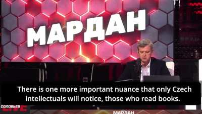 No Czechs existed. They only appeared thanks to Russians. Russia state television claims