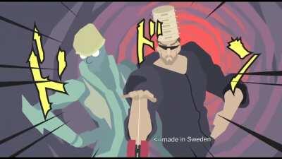 PewDiePie intro in stick nodes