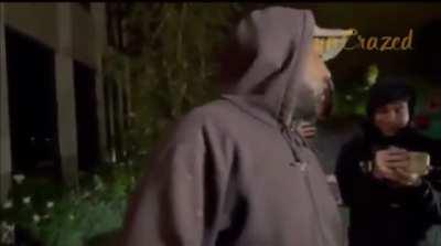 Kanye West said one of the most haunting things tonight while speaking to paparazzi.