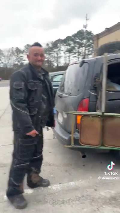 Coffee table glass windshield is insane