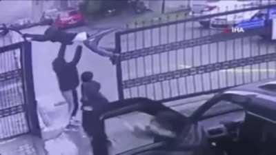 If i climb an automatic gate