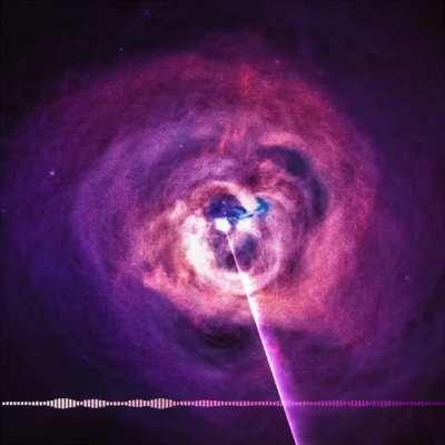 The sound of a black hole. Recorded by NASA’s Chandra X-ray Observatory