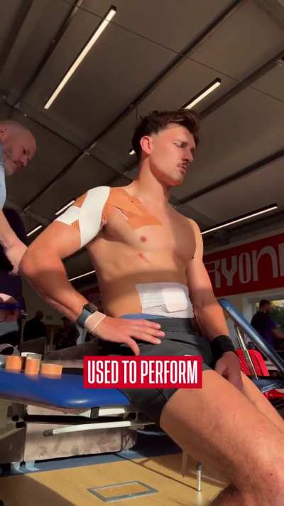 How to strap a shoulder for rugby 💪