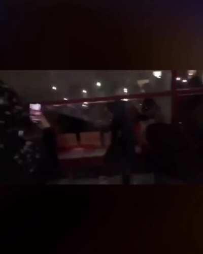 Scenes in Bristol today