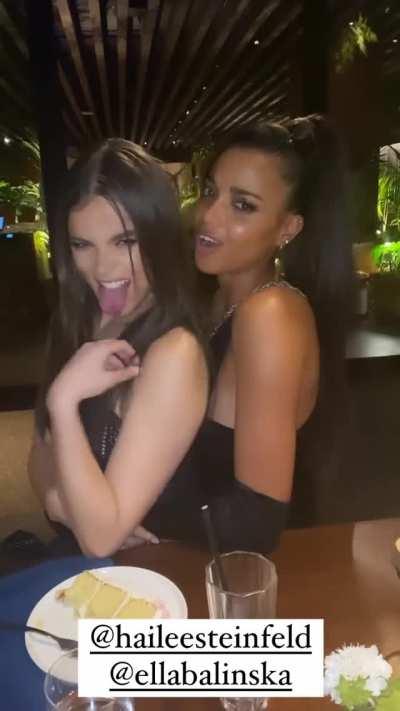 Hailee at her friend's birthday