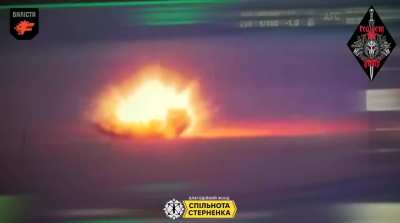 The FPV drone of the Requiem Group operators of the Balista special forces destroyed the Shaned. May 2025, location not disclosed.