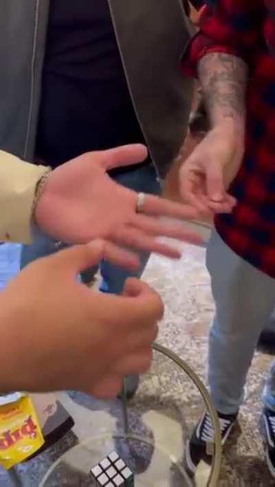 Step 1: Remove your finger. Step 2: Move your finger