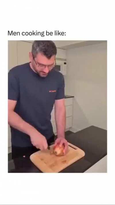 Blursed_Men cooking be like