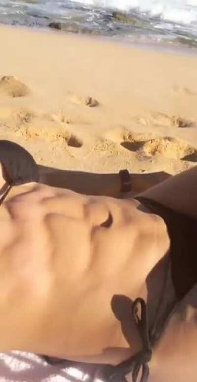 Relaxing time at my island 🇵🇷. Instagram carolynefit_