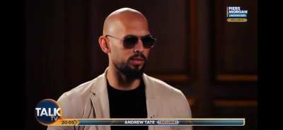 Andrew Tate not understanding the concept of crying