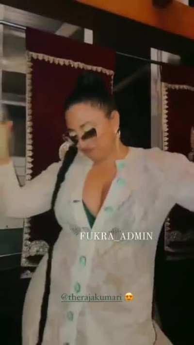 That button could have been closed, but Raja Kumari never disappoint us🔥