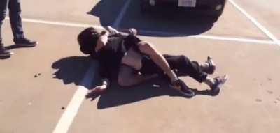 Disrespectful choke out