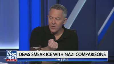 GUTFELD: “We need to learn from the blacks. The way they were able to remove the power from the n-word word by using it. So from now on it’s: What up, my Nazi? Hey, what up, my Nazi? Hey, what's hanging, my Nazi?” KENNEDY: “Nazi, please!” GUTFELD: “Thank 